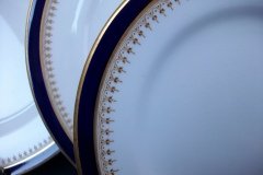 ROYAL WORCESTER COBALT 5488- DESSERT PLATE 7 1/8"   .....  http://jaapiesfinechinastore.com