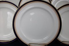 ROYAL WORCESTER COBALT 5488- DINNER PLATE 10 3/8"   .....  http://jaapiesfinechinastore.com