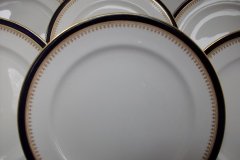 ROYAL WORCESTER COBALT 5488- DINNER PLATE 10 3/8"   .....  http://jaapiesfinechinastore.com