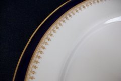 ROYAL WORCESTER COBALT 5488- DINNER PLATE 10 3/8"   .....  http://jaapiesfinechinastore.com