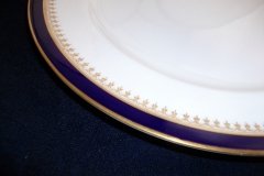 ROYAL WORCESTER COBALT 5488- DINNER PLATE 10 3/8"   .....  http://jaapiesfinechinastore.com