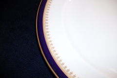 ROYAL WORCESTER COBALT 5488- DINNER PLATE 10 3/8"   .....  https://www.jaapiesfinechinastore.com