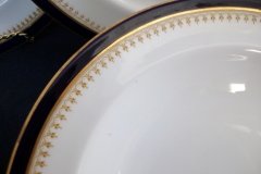 ROYAL WORCESTER COBALT 5488- NAROW RIM SOUP BOWL 9 1/8"   .....   http://jaapiesfinechinastore.com