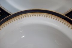 ROYAL WORCESTER COBALT 5488- NAROW RIM SOUP BOWL 9 1/8"   .....   http://jaapiesfinechinastore.com