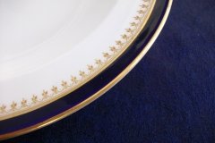 ROYAL WORCESTER COBALT 5488- NAROW RIM SOUP BOWL 9 1/8"   .....   http://jaapiesfinechinastore.com
