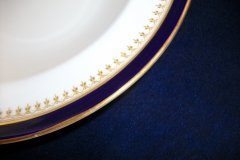 ROYAL WORCESTER COBALT 5488- NAROW RIM SOUP BOWL 9 1/8"   .....   http://jaapiesfinechinastore.com