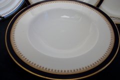 ROYAL WORCESTER COBALT 5488- WIDE RIM SOUP BOWL 9 1/8"  .....  http://jaapiesfinechinastore.com