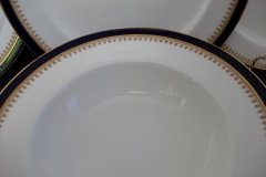 ROYAL WORCESTER COBALT 5488- WIDE RIM SOUP BOWL 9 1/8"  .....  http://jaapiesfinechinastore.com