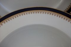 ROYAL WORCESTER COBALT 5488- WIDE RIM SOUP BOWL 9 1/8"  .....  http://jaapiesfinechinastore.com