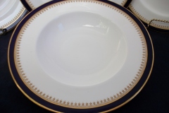 ROYAL WORCESTER COBALT 5488- WIDE RIM SOUP BOWL 9 1/8"  .....  https://www.jaapiesfinechinastore.com