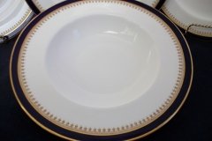ROYAL WORCESTER COBALT 5488- WIDE RIM SOUP BOWL 9 1/8"  .....  http://jaapiesfinechinastore.com