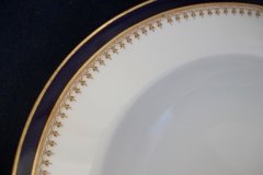 ROYAL WORCESTER COBALT 5488- WIDE RIM SOUP BOWL 9 1/8"  .....  http://jaapiesfinechinastore.com