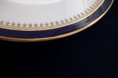 ROYAL WORCESTER COBALT 5488- WIDE RIM SOUP BOWL 9 1/8"  .....  http://jaapiesfinechinastore.com