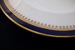 ROYAL WORCESTER COBALT 5488- WIDE RIM SOUP BOWL 9 1/8"  .....  http://jaapiesfinechinastore.com