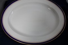 ROYAL WORCESTER COBALT 5488- SERVING PLATTER  21 1/2"  .....  http://jaapiesfinechinastore.com