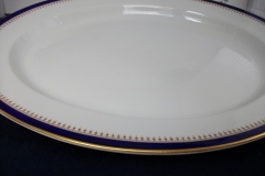 ROYAL WORCESTER COBALT 5488- SERVING PLATTER  21 1/2"  .....  https://www.jaapiesfinechinastore.com