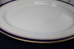 ROYAL WORCESTER COBALT 5488- SERVING PLATTER  21 1/2"  .....  http://jaapiesfinechinastore.com