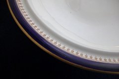 ROYAL WORCESTER COBALT 5786- COVERED FOOTED SERVING BOWL  .....  http://jaapiesfinechinastore.com
