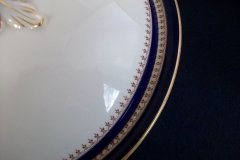 ROYAL WORCESTER COBALT 5786- COVERED FOOTED SERVING BOWL  .....  http://jaapiesfinechinastore.com