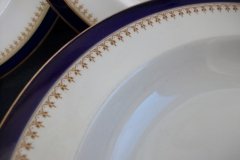 ROYAL WORCESTER COBALT 5786- RIM SOUP BOWL 9 5/8"  .....  http://jaapiesfinechinastore.com