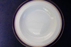 ROYAL WORCESTER COBALT 5786- RIM SOUP BOWL 9 5/8"  .....  http://jaapiesfinechinastore.com