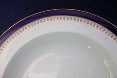 ROYAL WORCESTER COBALT 5786- RIM SOUP BOWL 9 5/8"  .....  http://jaapiesfinechinastore.com
