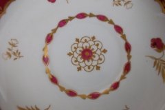 ROYAL WORCESTER GEORGIAN RED- CUP & SAUCER   .....  http://jaapiesfinechinastore.com
