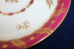 ROYAL WORCESTER GEORGIAN RED- CUP & SAUCER   .....  http://jaapiesfinechinastore.com