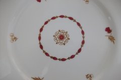 ROYAL WORCESTER GEORGIAN RED- DINNER  PLATE   .....  http://jaapiesfinechinastore.com