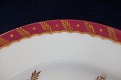 ROYAL WORCESTER GEORGIAN RED- DINNER  PLATE   .....  http://jaapiesfinechinastore.com