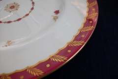 ROYAL WORCESTER GEORGIAN RED- DINNER  PLATE   .....  https://www.jaapiesfinechinastore.com