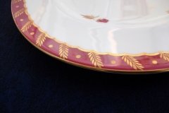ROYAL WORCESTER GEORGIAN RED- DINNER  PLATE   .....  http://jaapiesfinechinastore.com