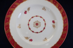 ROYAL WORCESTER GEORGIAN RED- SALAD  PLATE   .....  https://www.jaapiesfinechinastore.com