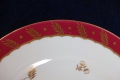ROYAL WORCESTER GEORGIAN RED- SALAD  PLATE   .....  http://jaapiesfinechinastore.com