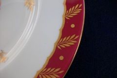 ROYAL WORCESTER GEORGIAN RED- SALAD  PLATE   .....  https://www.jaapiesfinechinastore.com