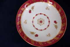 ROYAL WORCESTER GEORGIAN RED- SOUP BOWL & SAUCER   .....  https://www.jaapiesfinechinastore.com