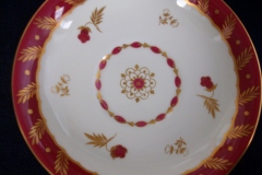 ROYAL WORCESTER GEORGIAN RED- SOUP BOWL & SAUCER   .....  https://www.jaapiesfinechinastore.com