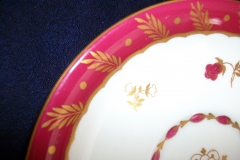 ROYAL WORCESTER GEORGIAN RED- SOUP BOWL & SAUCER   .....  https://www.jaapiesfinechinastore.com