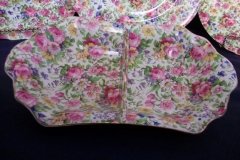 ROYAL WINTON SUMMERTIME- 2 PART RELISH DISH (STAFFORD)  ..... http://jaapiesfinechinastore.com