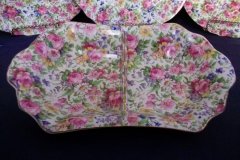 ROYAL WINTON SUMMERTIME- 2 PART RELISH DISH (STAFFORD)  ..... http://jaapiesfinechinastore.com
