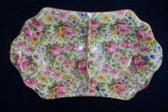 ROYAL WINTON SUMMERTIME- 2 PART RELISH DISH (STAFFORD)  ..... http://jaapiesfinechinastore.com