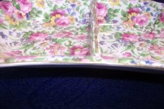 ROYAL WINTON SUMMERTIME- 2 PART RELISH DISH (STAFFORD)  ..... http://jaapiesfinechinastore.com