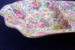 ROYAL WINTON SUMMERTIME- 2 PART RELISH DISH (STAFFORD)  ..... http://jaapiesfinechinastore.com
