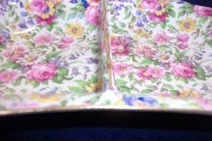 ROYAL WINTON SUMMERTIME- 2 PART RELISH DISH (STAFFORD)  ..... http://jaapiesfinechinastore.com