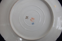 RS PRUSSIA VIERSA ROSES/COBALT-  LUNCH PLATE   .....   https://www.jaapiesfinechinastore.com