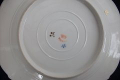 RS PRUSSIA VIERSA ROSES/COBALT-  LUNCH PLATE   .....   http://jaapiesfinechinastore.com