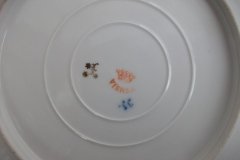 RS PRUSSIA VIERSA ROSES/COBALT-  LUNCH PLATE   .....   http://jaapiesfinechinastore.com