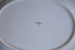 SPODE #Y939 GREEN & GOLD TRIM-  MEDIUM PLATTER  13  1/4"  ..... https://www.jaapiesfinechinastore.com