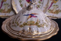 SPODE CHELSEA BIRD Y8555-   COVERED SERVING BOWL  .....   http://jaapiesfinechinastore.com