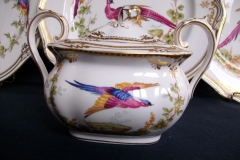 SPODE CHELSEA BIRD Y8555-  COVERED SUGAR BOWL   .....   https://www.jaapiesfinechinastore.com